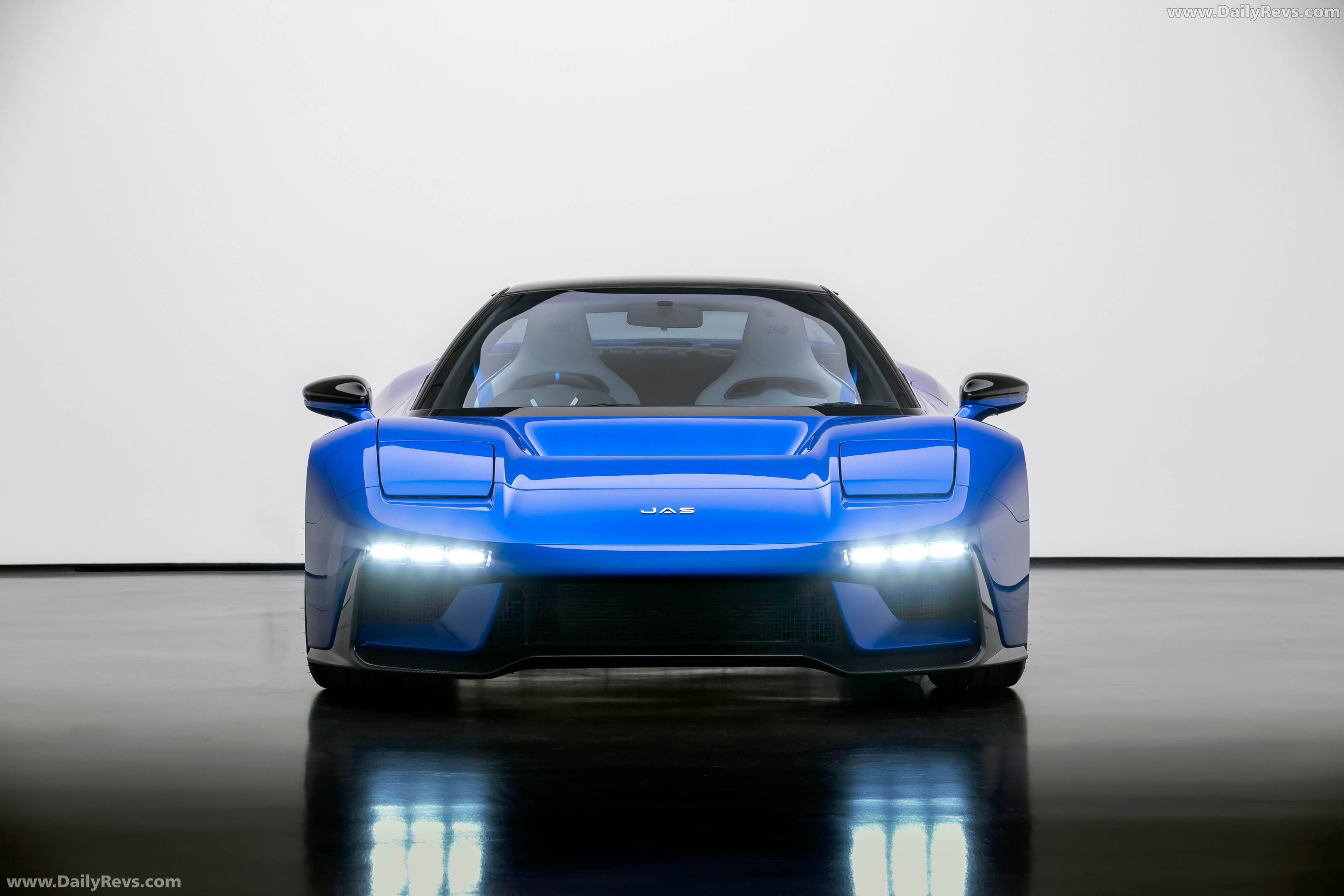 2026 JAS Motorsport Tensei Deep Blue Front View
